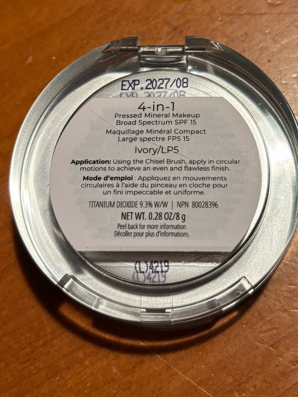 PUR 4-in-1 Pressed Powder Mineral Makeup SPF 15